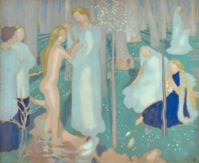 春、1894-99年頃 作： Maurice Denis